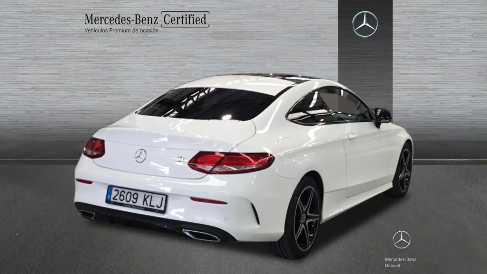 Mercedes-Benz C 220 -CLASS D COUPE AMG LINE Blanco - 2