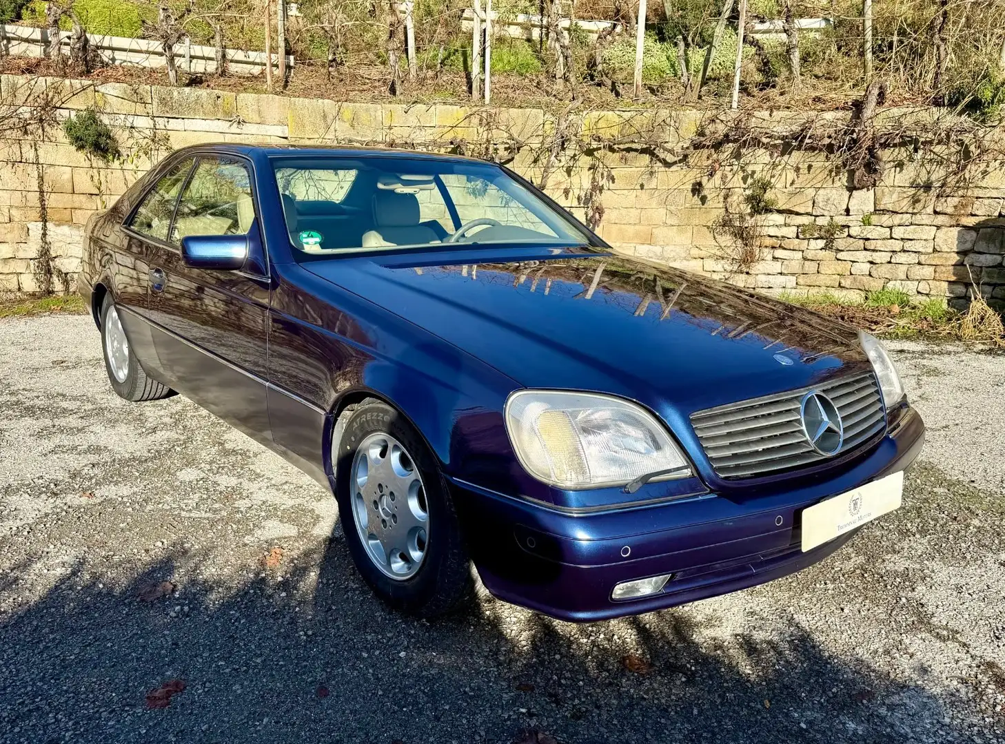 Mercedes-Benz CL 500 Azuritblau, Leder Beige, Service neu ! Azul - 1