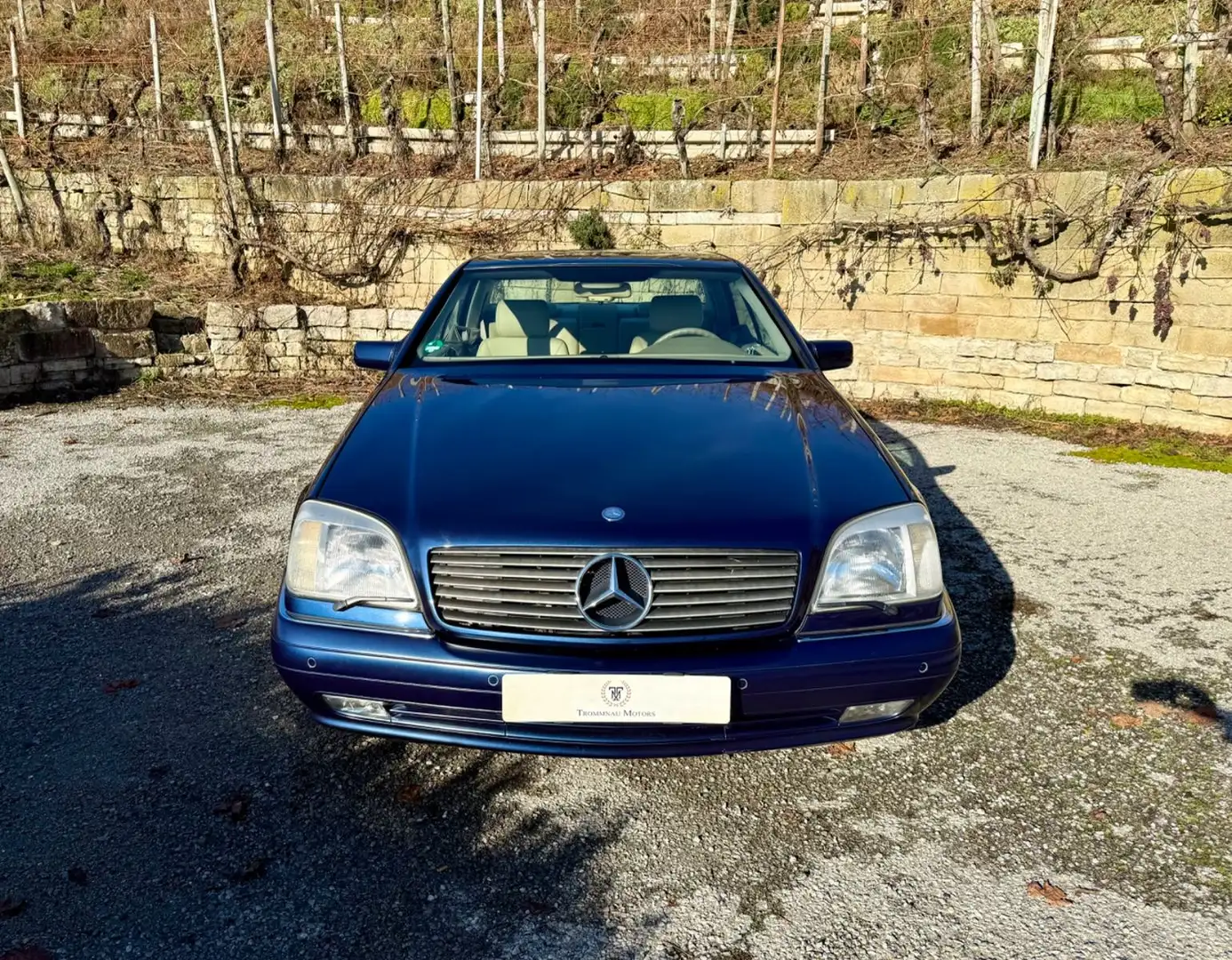 Mercedes-Benz CL 500 Azuritblau, Leder Beige, Service neu ! Azul - 2