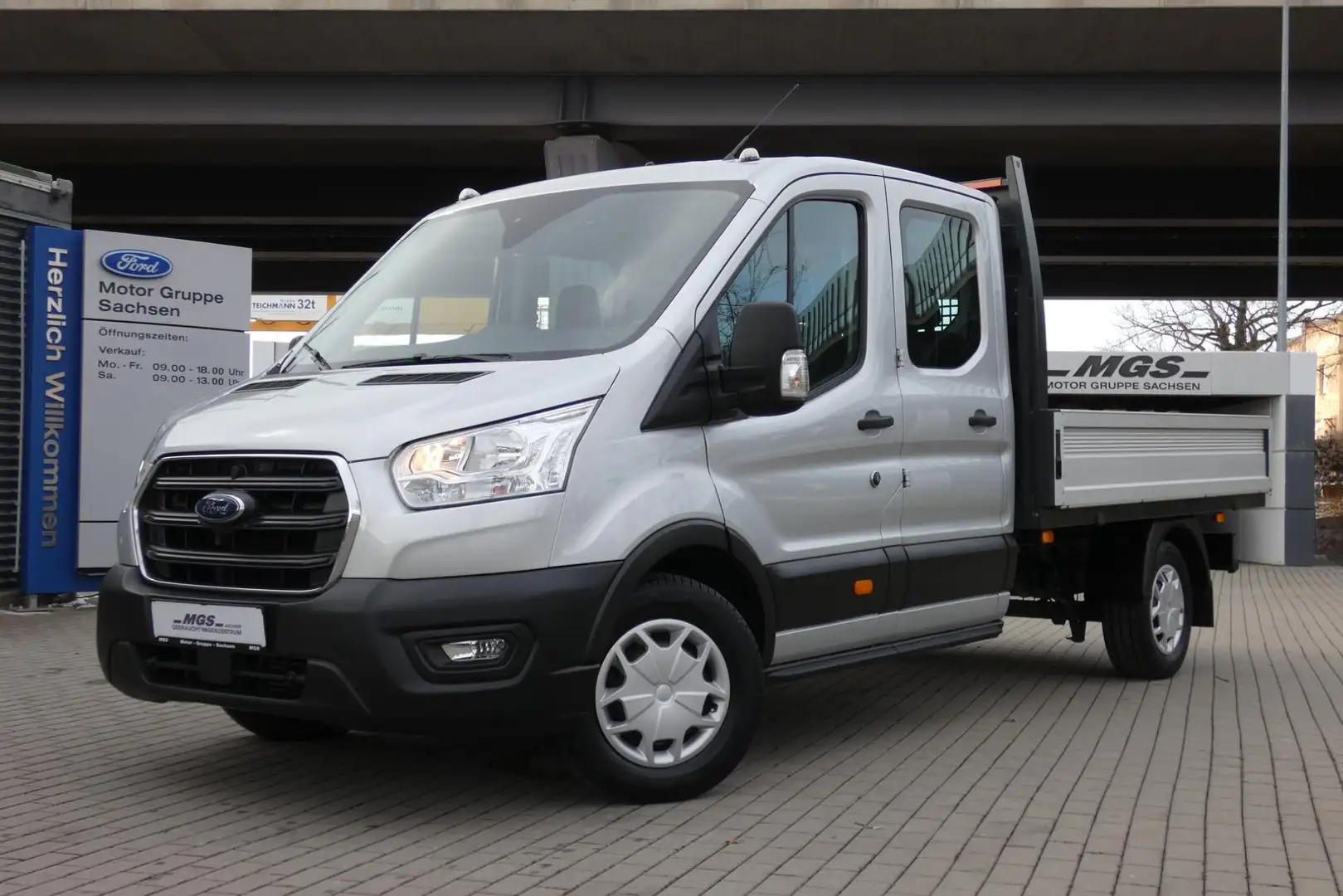 Ford Transit Pritsche 350 L3 DK 2.0 'Trend' #AHZV #TEMP Silber - 2