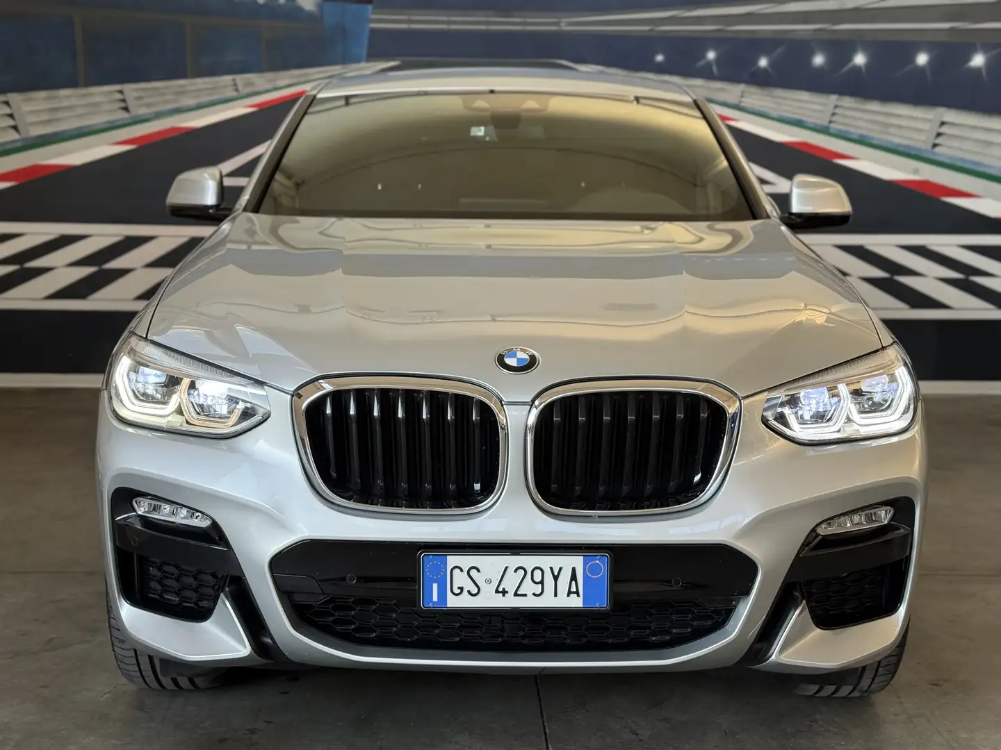 BMW X4 xdrive20d Msport auto Argent - 2