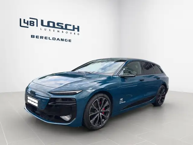 Audi A6 A6-etron Avant edition one blu