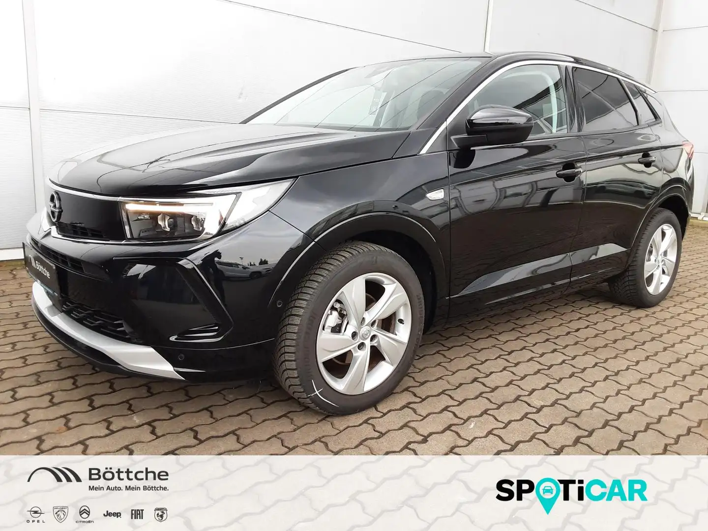 Opel Grandland 1.5 Elegance LED/Navi/AHK/SHZ/360°Kamera Schwarz - 1