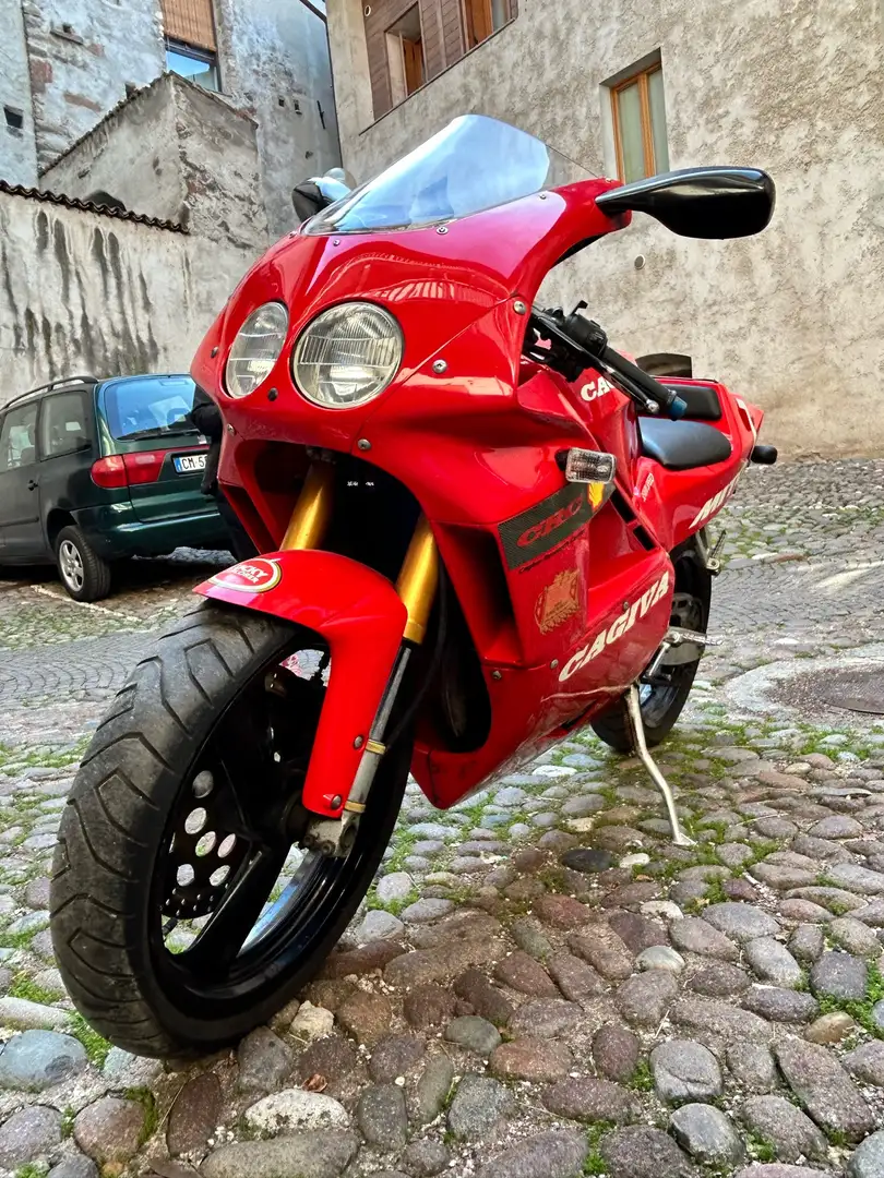 Cagiva Mito 125 7 speed prima serie Rood - 1