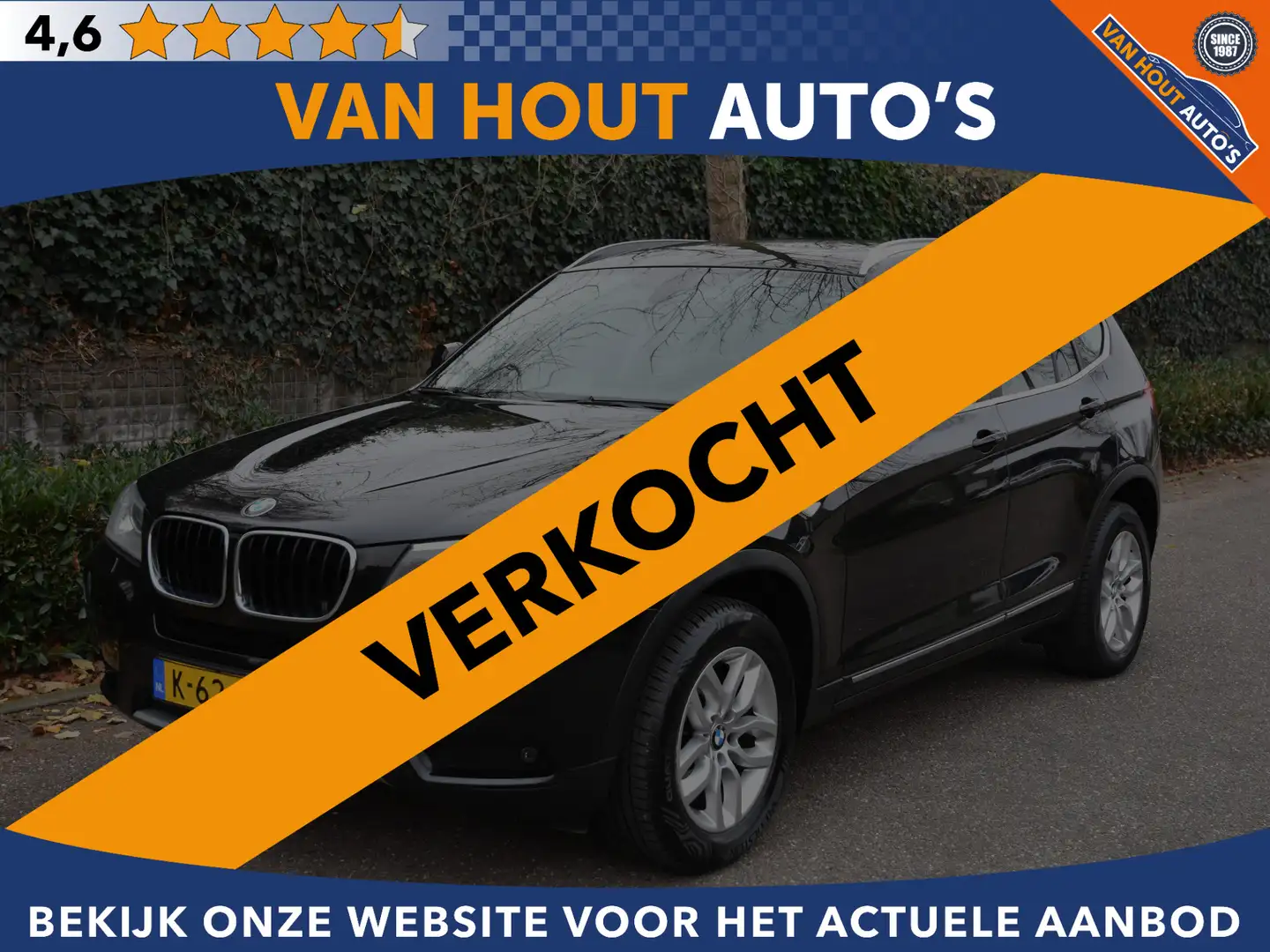 BMW X3 xDrive20i High Executive | PANORAMA DAK |STANDKACH Noir - 1