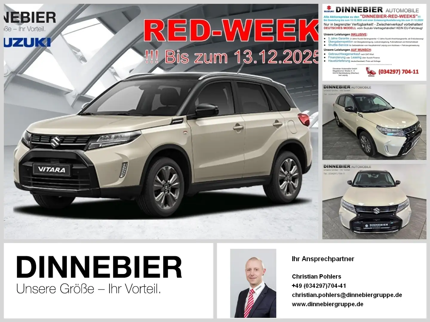 Suzuki Vitara Comfort (MT)   *5 Jahre Garantie* Noir - 1