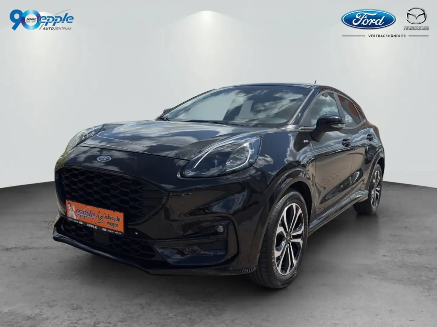 Ford Puma 1.0 EcoBoost Hybrid ST-LINE Schwarz - 1