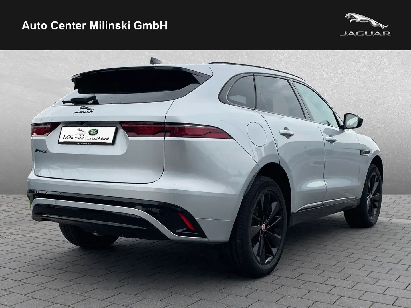 Jaguar F-Pace F-PACE D200 R-Dynamic Black AWD Silber - 2