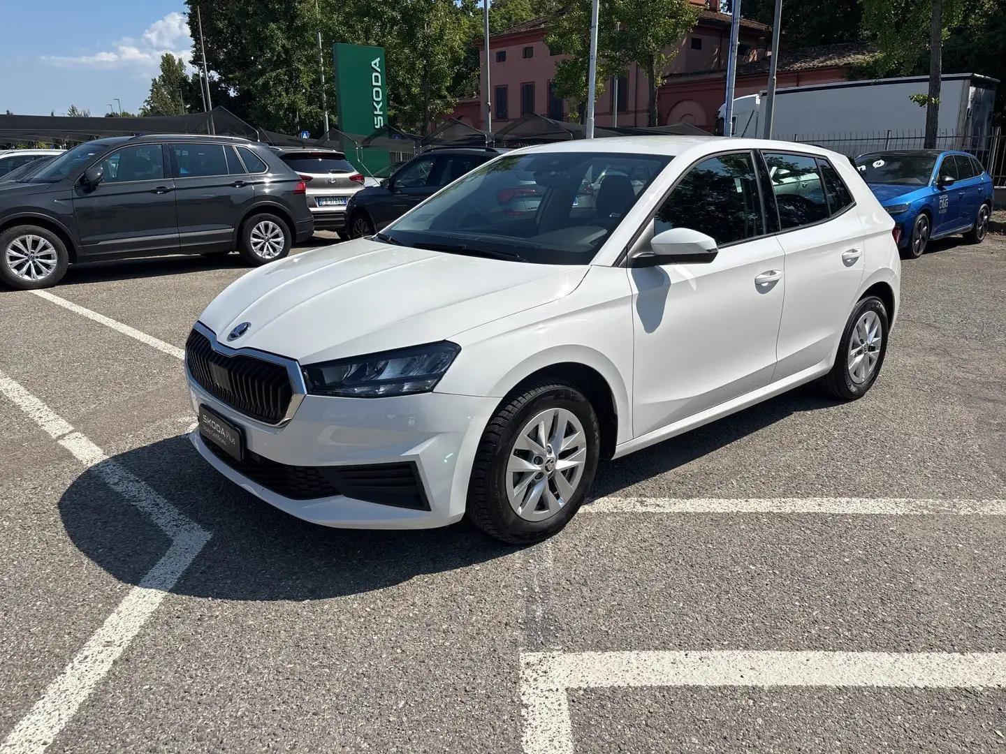 Skoda Fabia Fabia 1.0 MPI 65 CV Ambition Bianco - 1