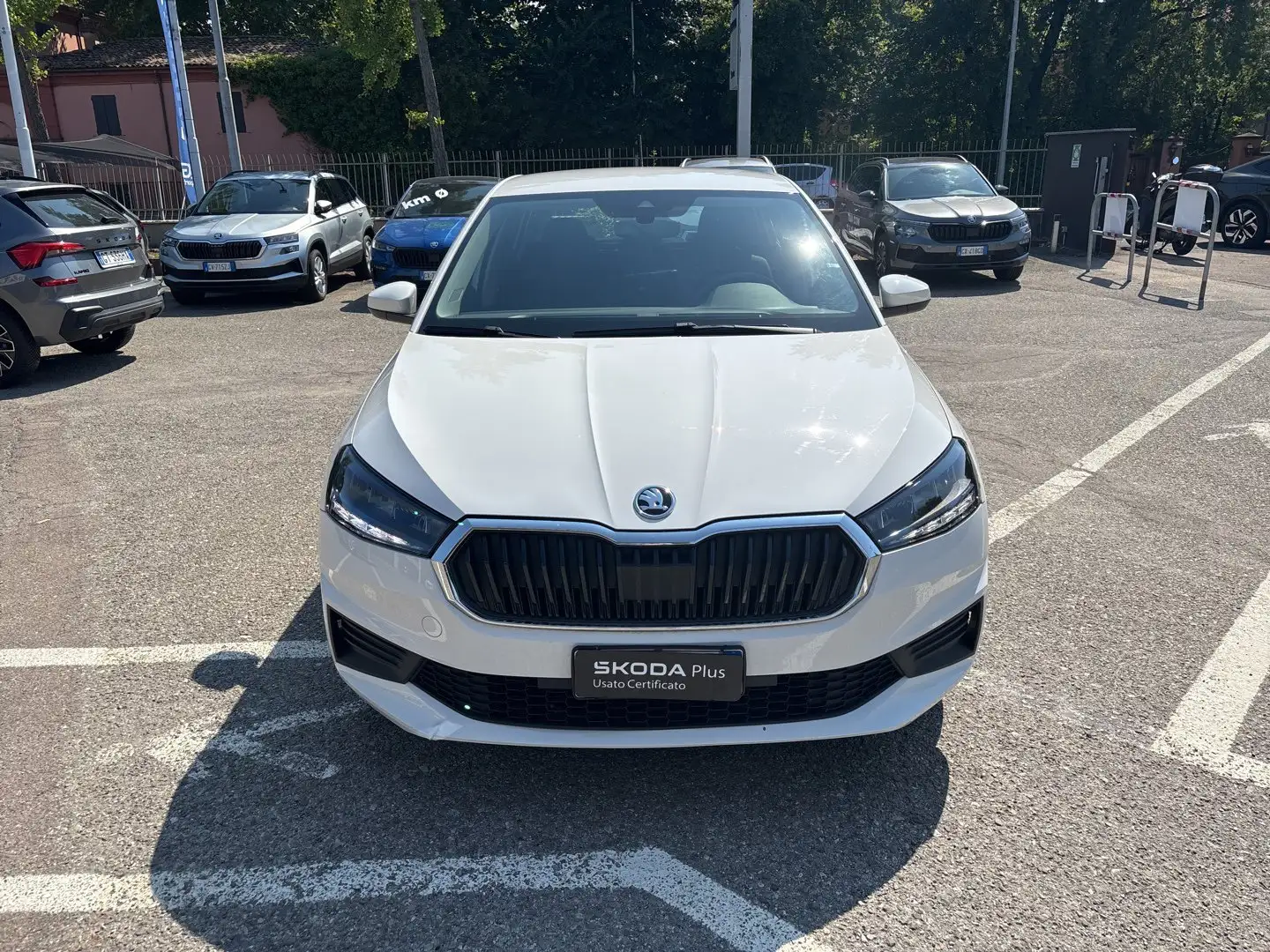 Skoda Fabia Fabia 1.0 MPI 65 CV Ambition Bianco - 2