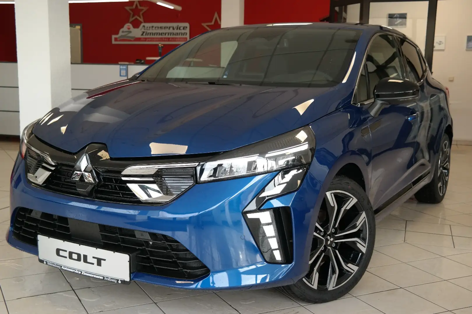 Mitsubishi Colt Select 1.0 T-Benziner 6-Gang Bleu - 1