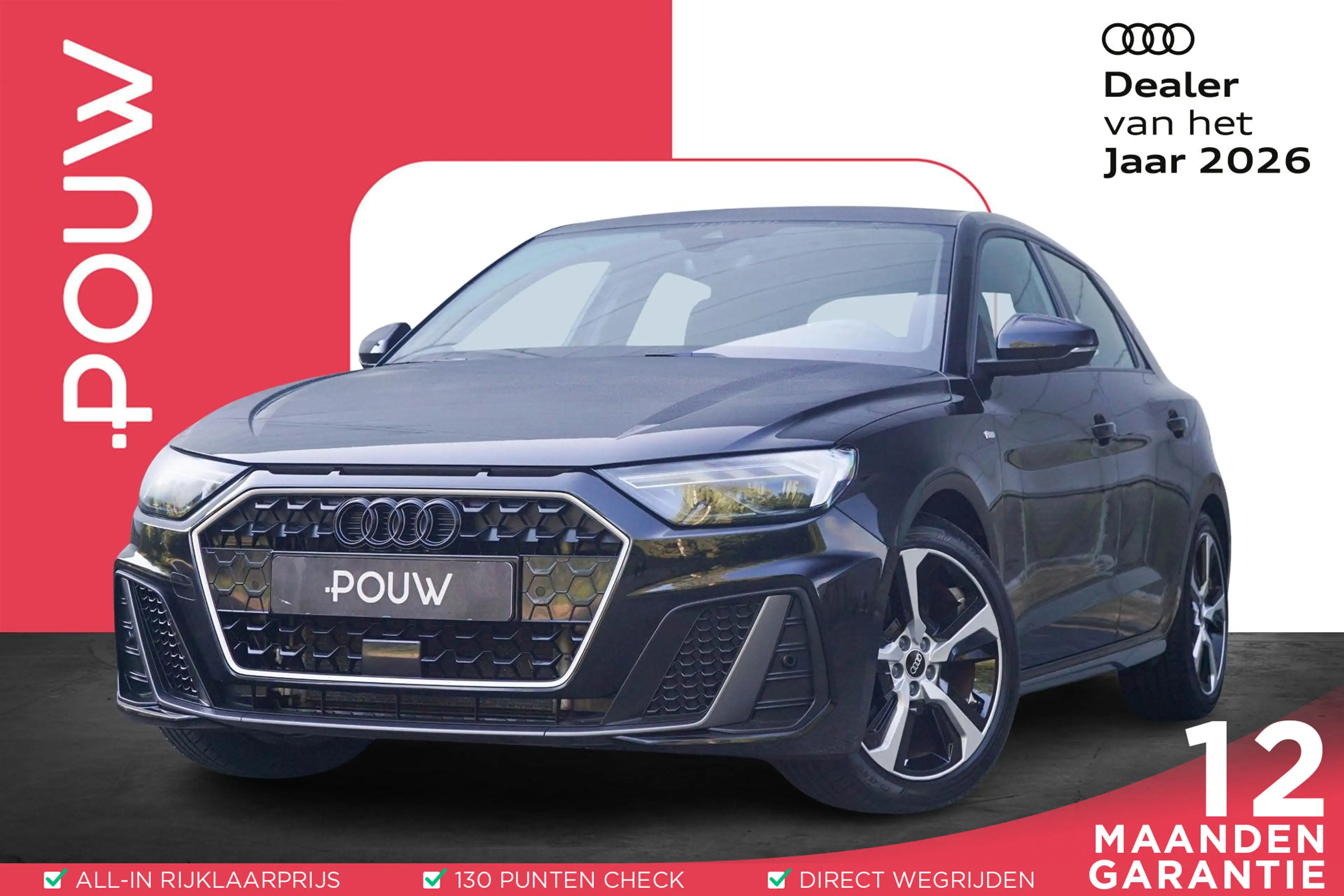 Audi A1 Sportback 30 TFSI 110pk S-tronic S Edition | Afgev