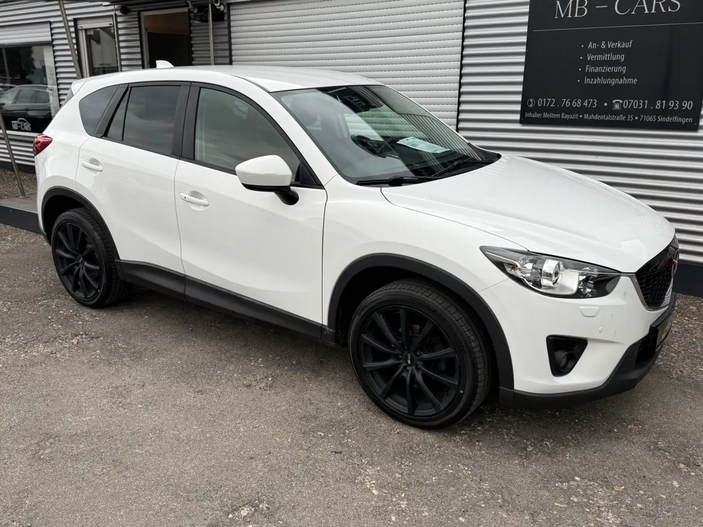 Mazda CX-5 Sports-Line AWD*BI-XEN*NAVI*AHK+KAM Blanc - 1