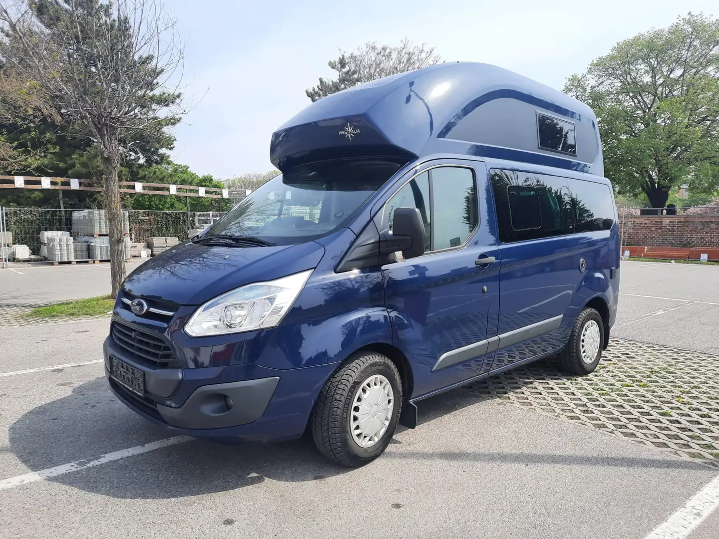 Ford Transit Custom Transit Custom L1H1 300K Variobus 2,2 TDCi Trend Trend Blau - 2