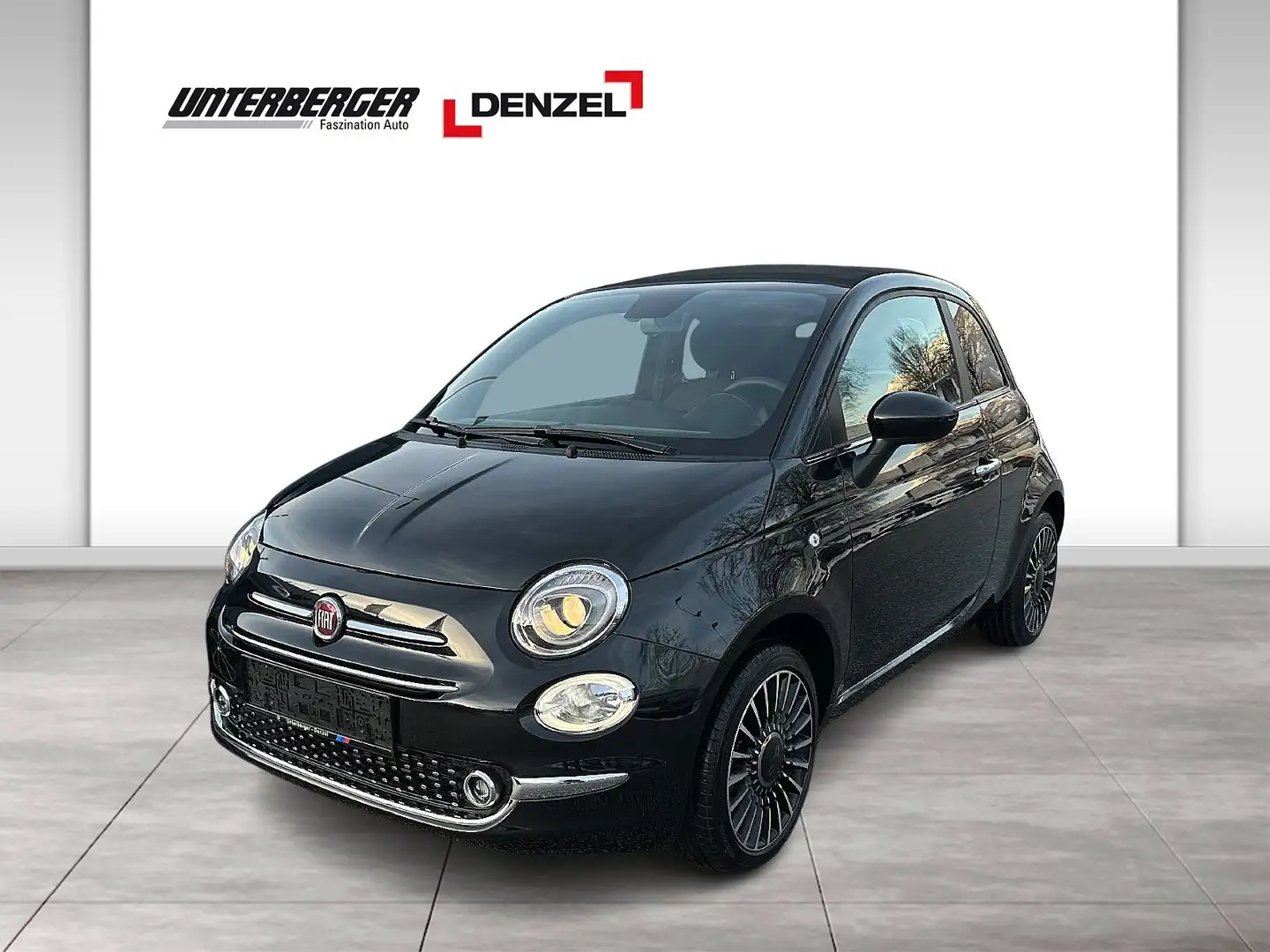 Fiat 500 DAB Klimaaut. PDC Schwarz - 1