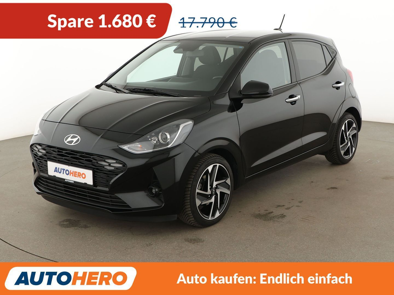 Hyundai i10 1.2 Prime Aut.*NAVI*PDC*SHZ*LHZ*LIMITER*ALU*
