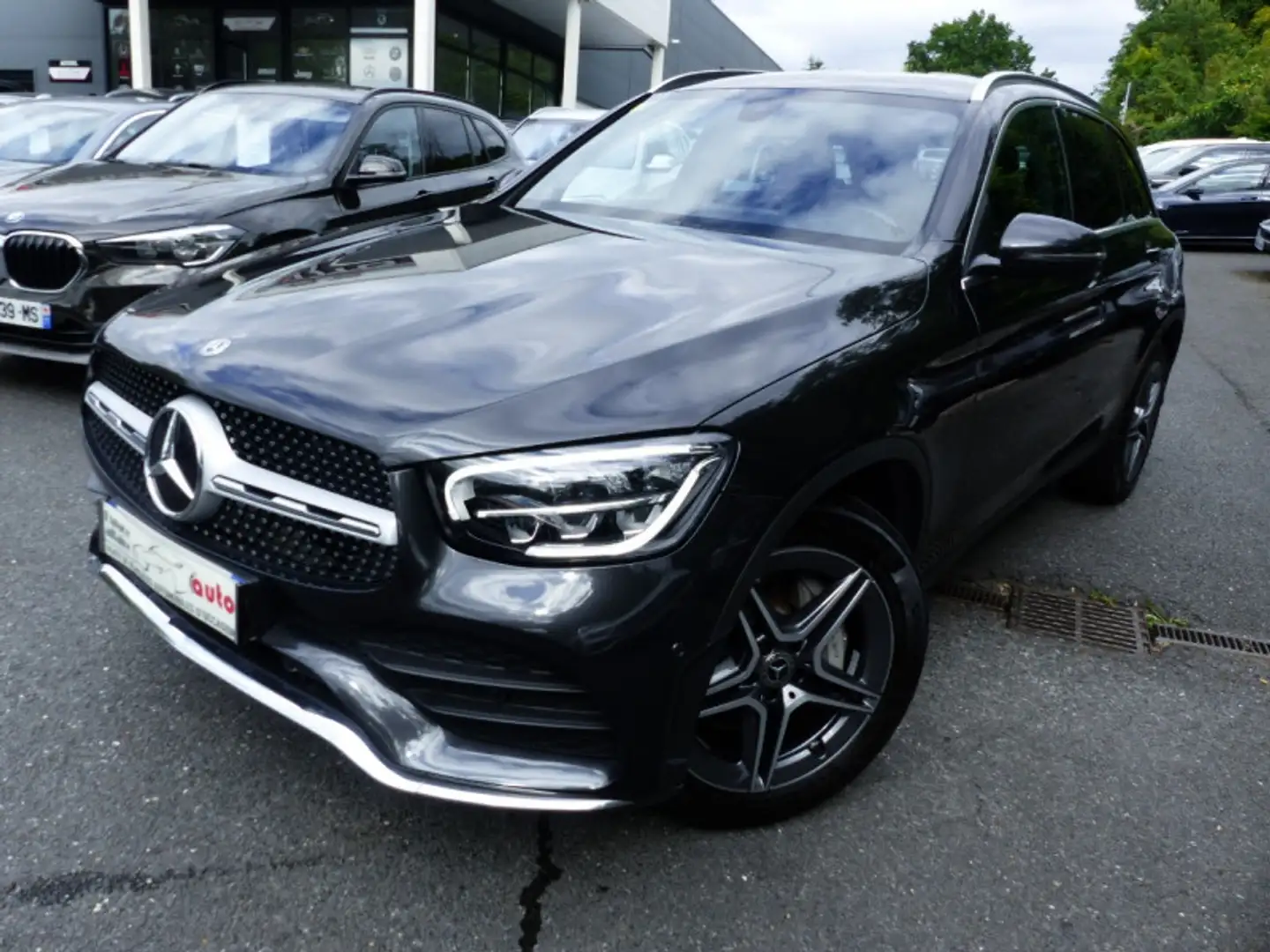 Mercedes-Benz GLC 200 200 E 197+14 CH AMG LINE 4MATIC 9G-TRONIC EURO6D-T Noir - 1