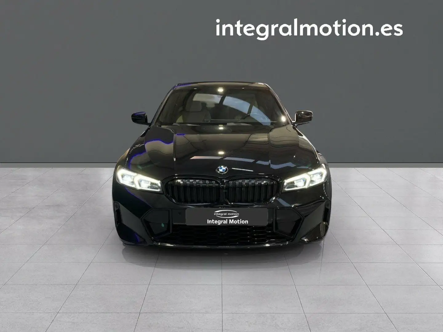 BMW 318 318d Auto. Zwart - 2