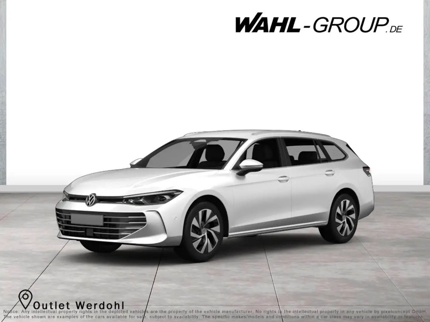 Volkswagen Passat Variant 2.0 TDI 4 MOTION R-LINE BLACK STYLE*STANDHEIZUNG*A Weiß - 1