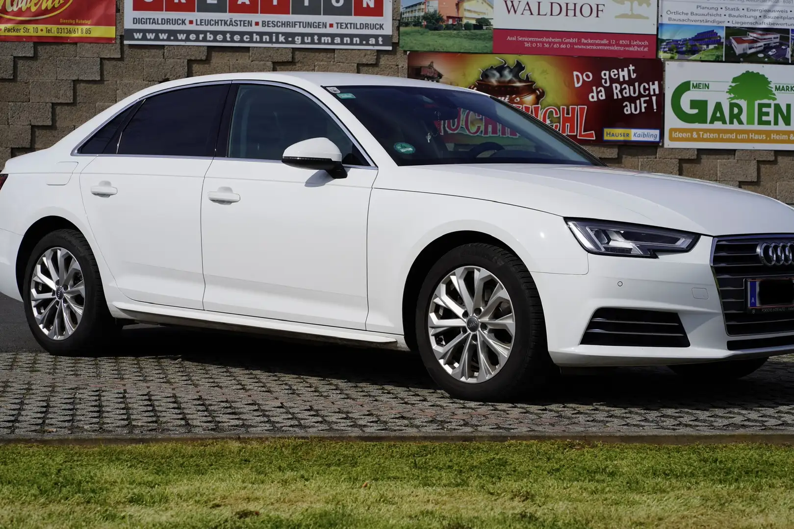 Audi A4 2,0 TDI S-tronic Weiß - 2