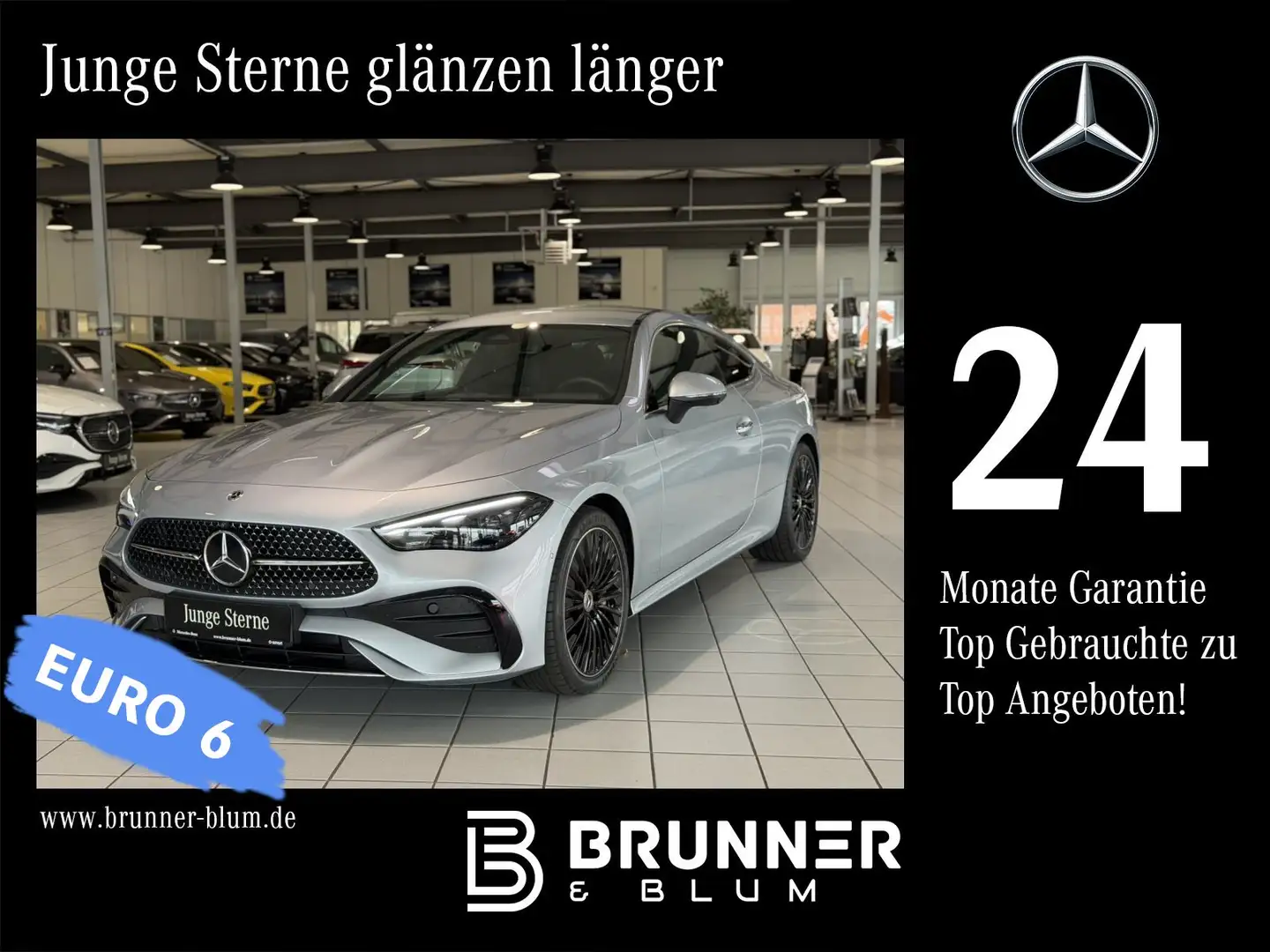 Mercedes-Benz CLE 450 CLE 450 4M AMG Prem,AHK,Memory,360°,Distronic, BC Silber - 1