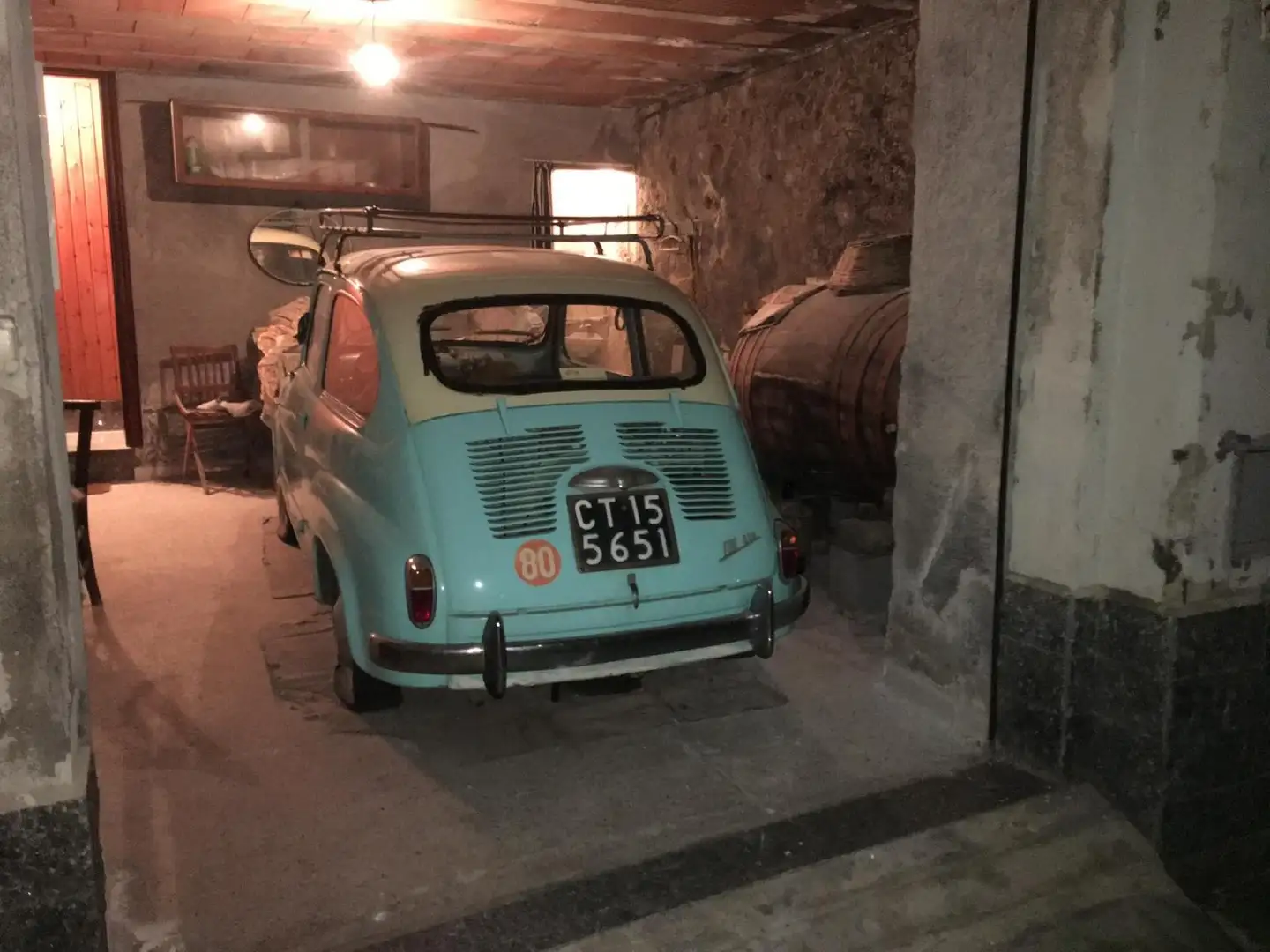 Fiat 600 Blau - 2