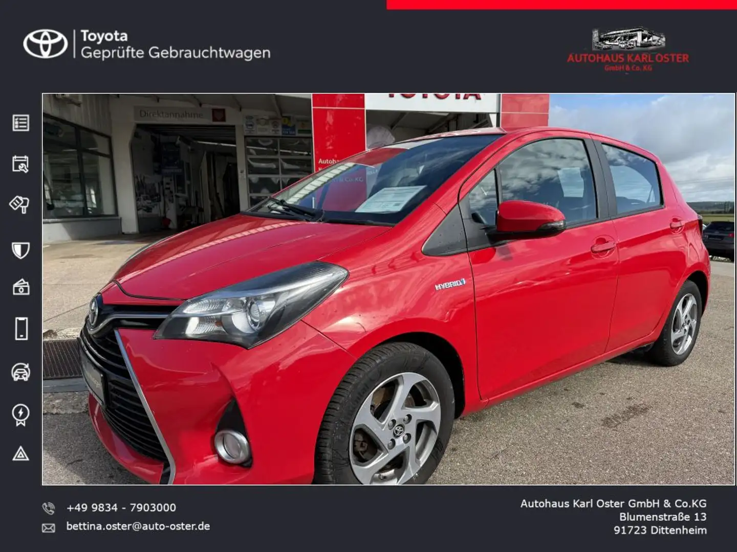 Toyota Yaris Hybrid 1.5 VVT-i Comfort - 1