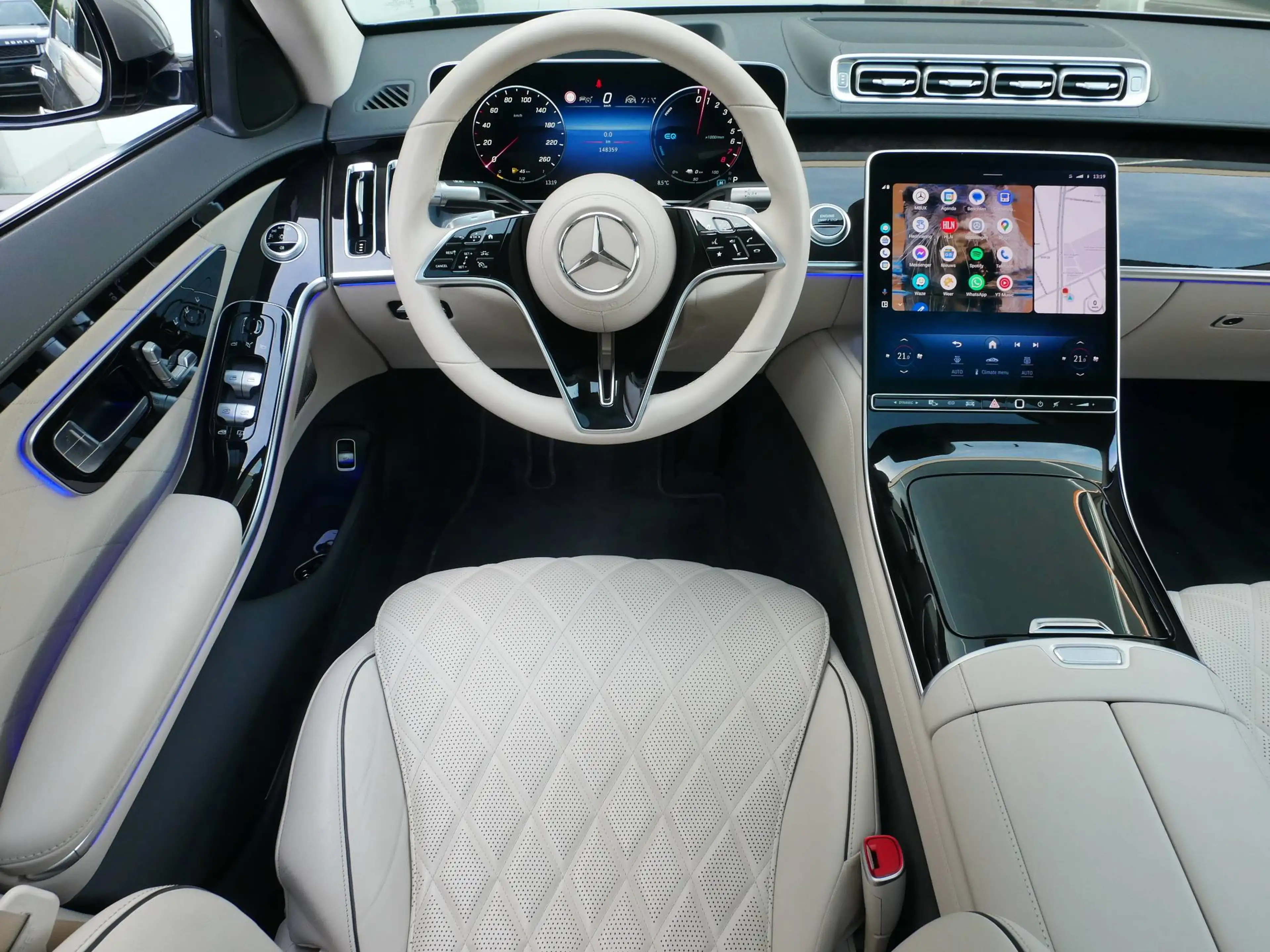 Mercedes-Benz S 580 e L Long Business Class Seats/Tables/Nappa — photo 8