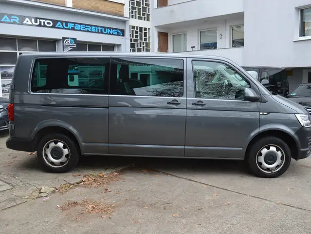 VOLKSWAGEN T6 CARAVELLE TRANSPORTER T6 TDI 204 ch BVA - SELLERIE CUIR - VOLANT EN CUIR