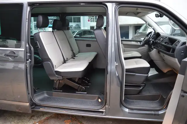 VOLKSWAGEN T6 CARAVELLE TRANSPORTER T6 TDI 204 ch BVA - SELLERIE CUIR - VOLANT EN CUIR