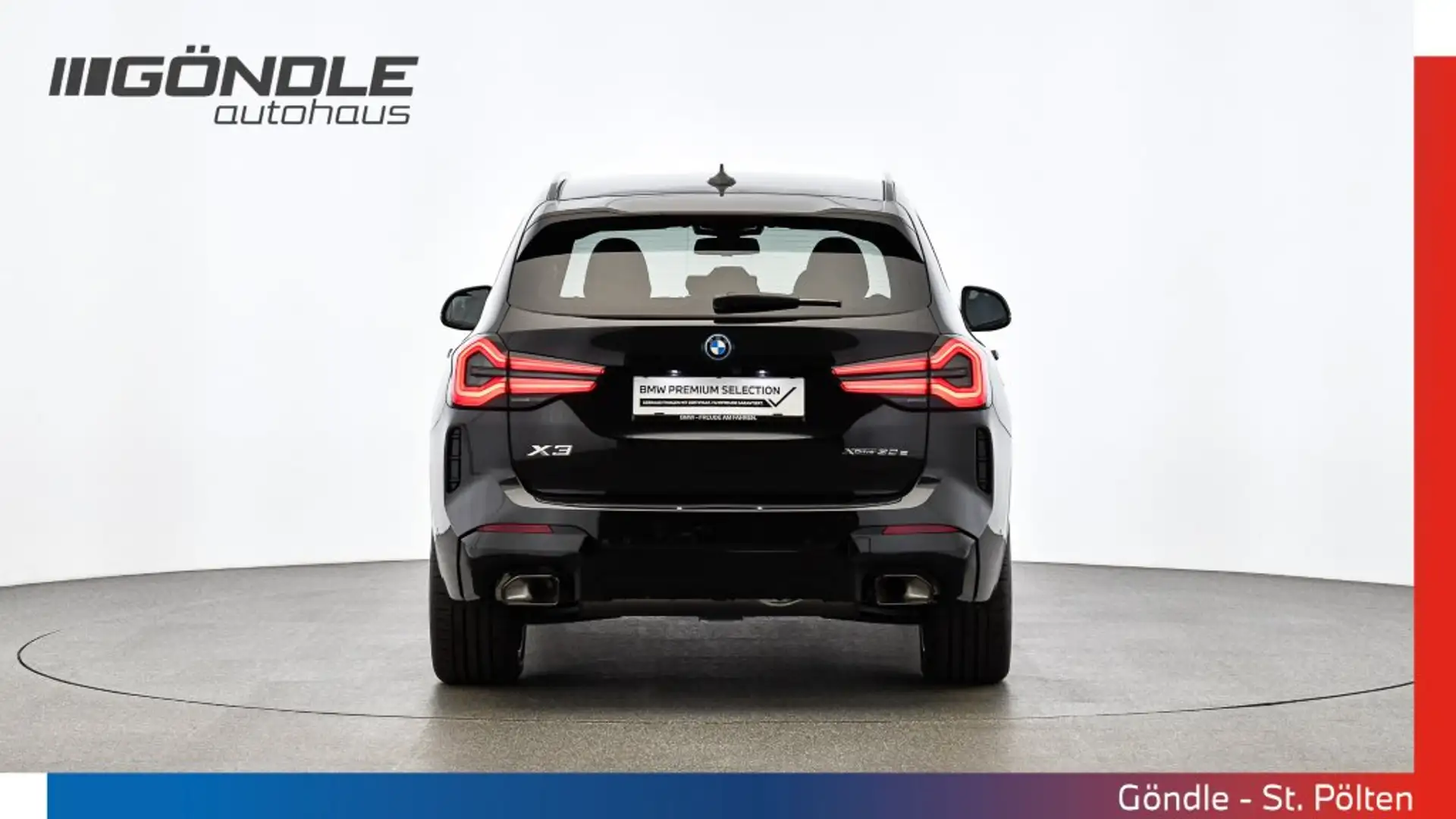 BMW X3 xDrive30e Schwarz - 2