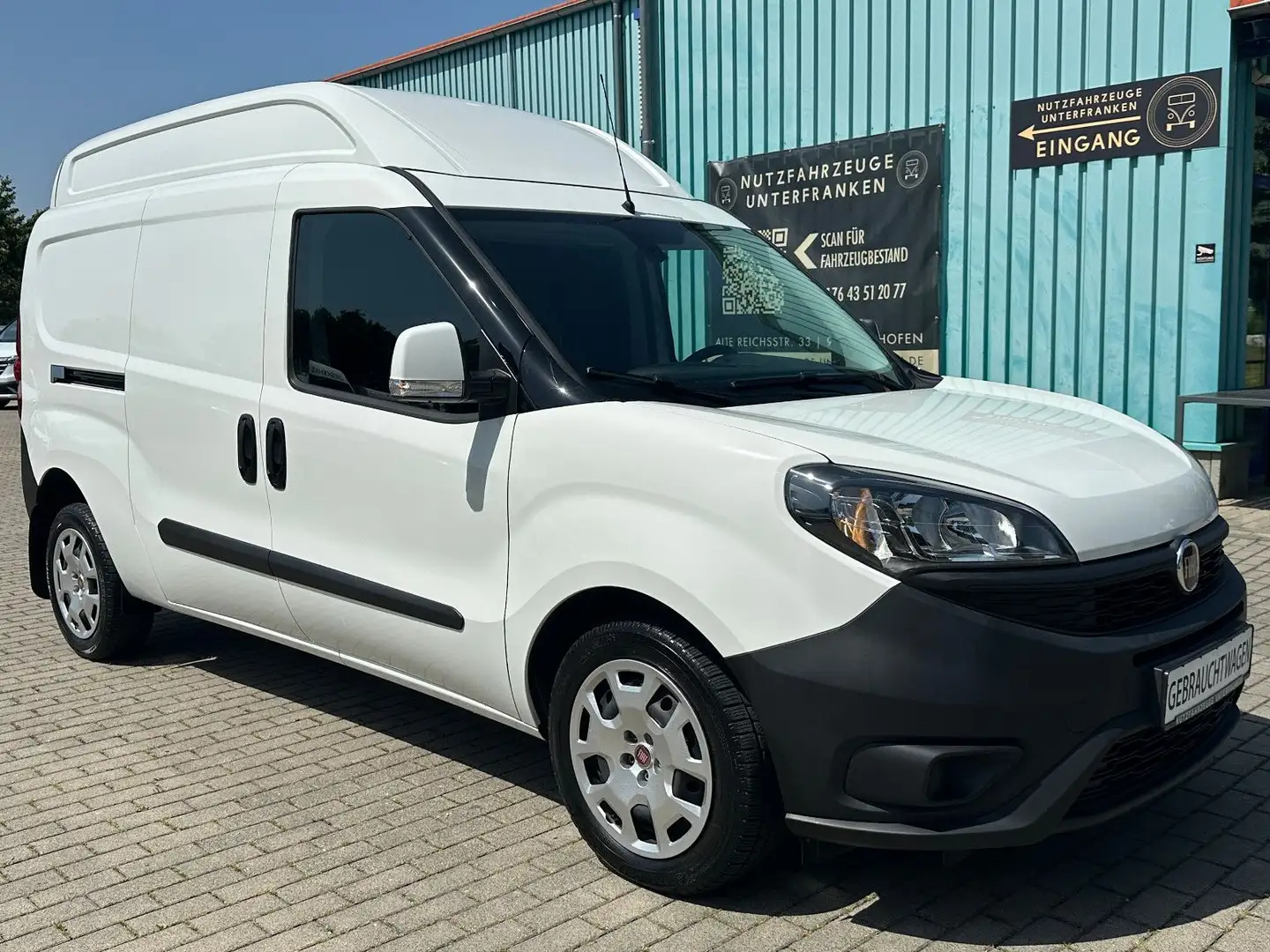 Fiat Doblo Kasten MAXI HOCH L2H2/GRA+KLIMA+PDC+DAB Weiß - 1