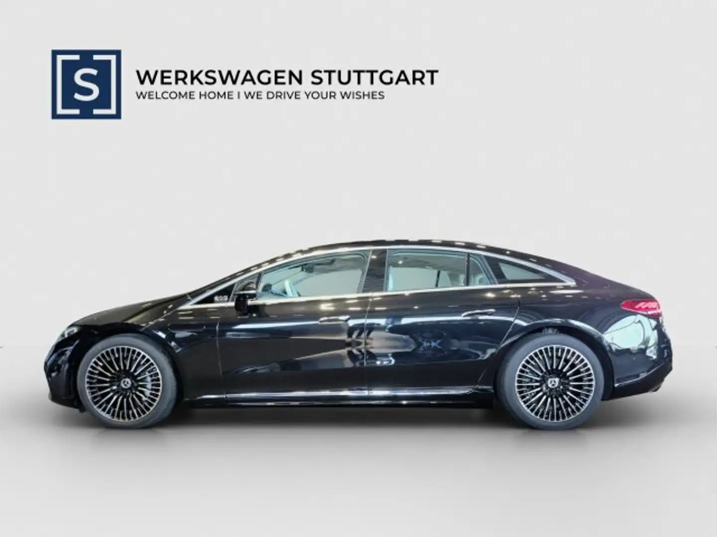 Mercedes-Benz EQS EQS 580 4M AMG Edition1 NAPPA-grau Hyper NP170 Schwarz - 2