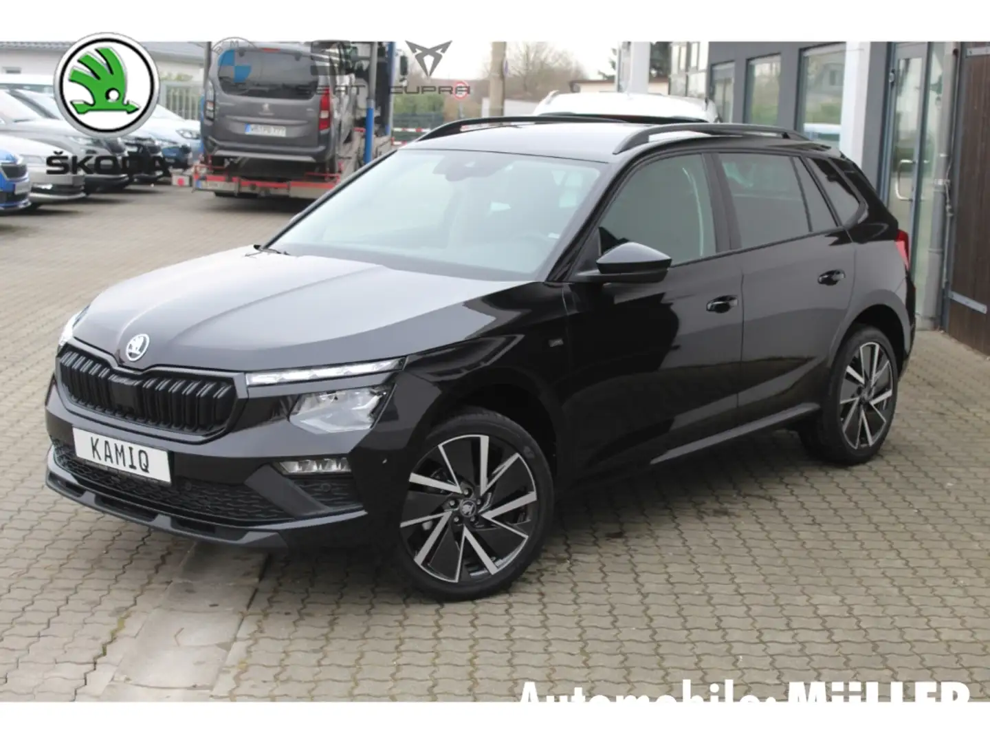Skoda Kamiq Selection 1.5 EU6e Drive 1,5 TSI 110 kW 7-Gang-DSG Schwarz - 1