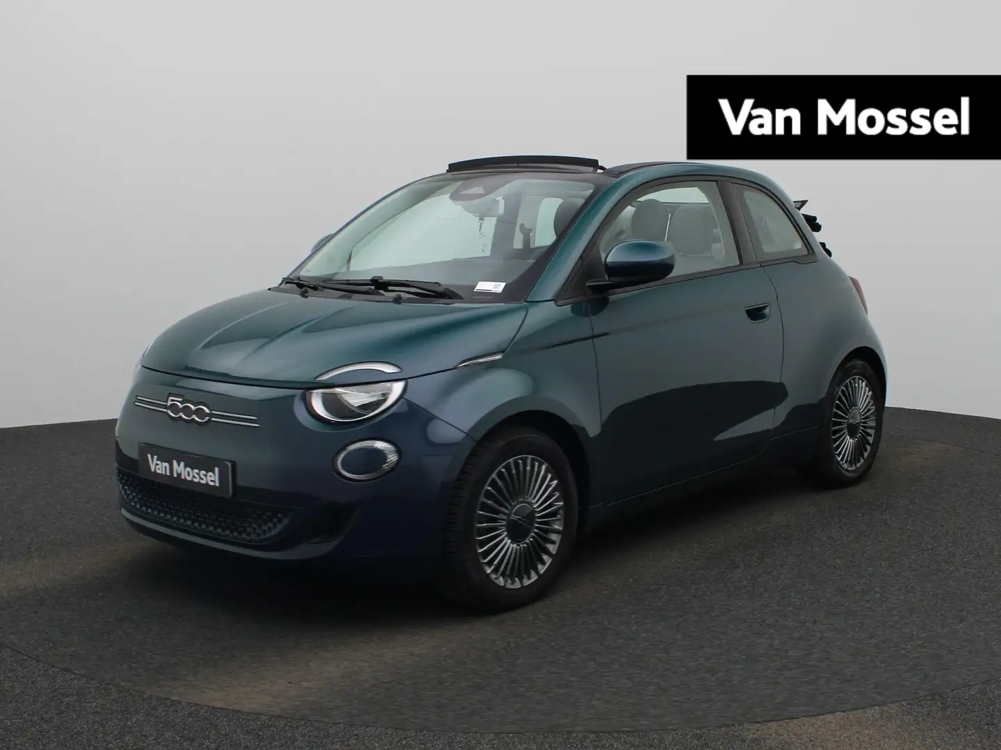 Fiat 500C Icon 42 kWh CABRIO | NAVIGATIE | CLIMATE CONTROL | Vert - 1