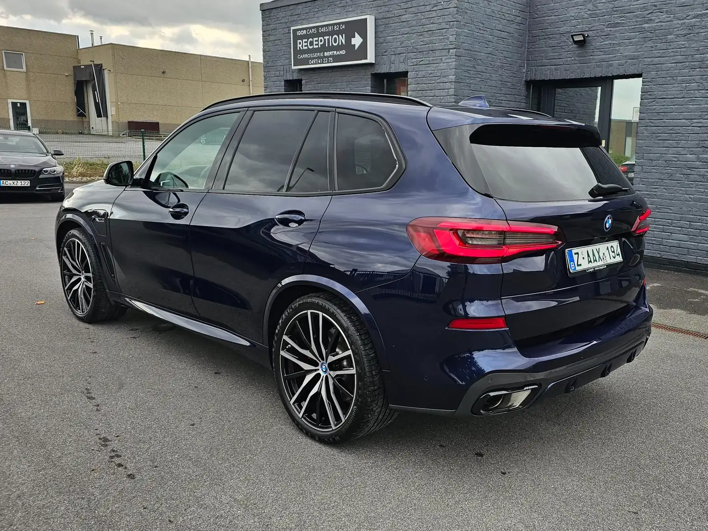 BMW X5 X5 PHEV 3.0AS xDrive45e M-pack Bleu - 2