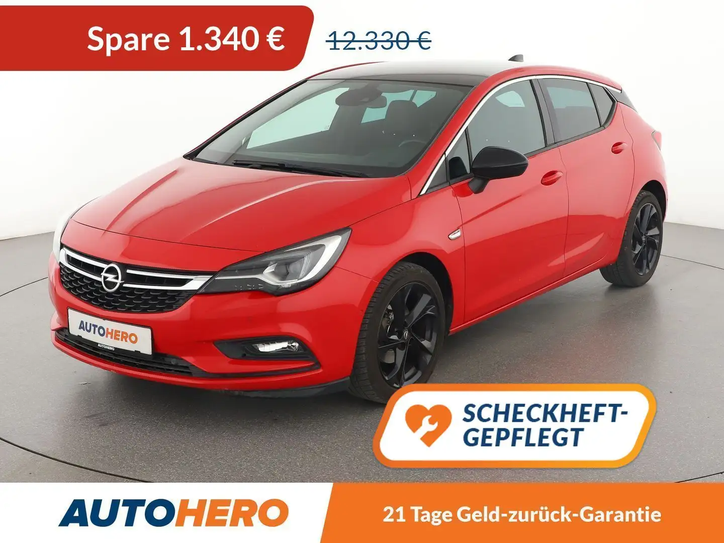 Opel Astra 1.4 SIDI Turbo Innovation*NAVI*LED*CAM*SPUR* Rot - 1