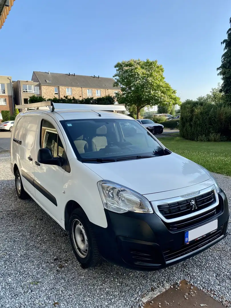 Peugeot Partner L2 Long châssis 2017 Euro 6b 73 KW/100 CH Blanc - 2