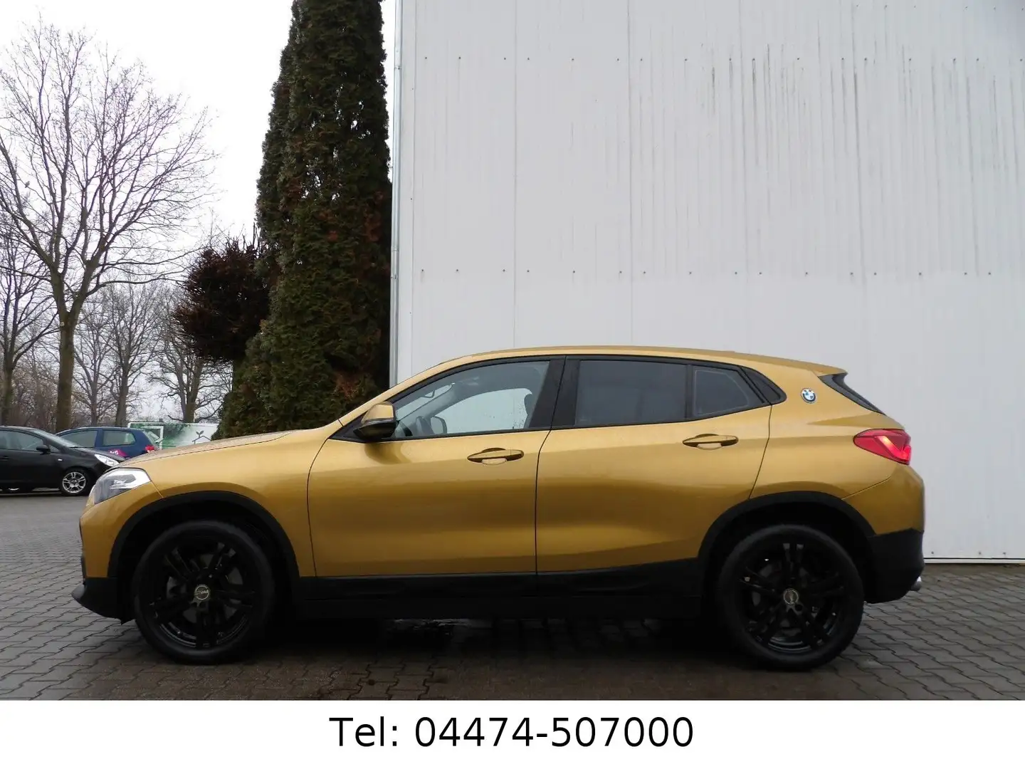 BMW X2 sDrive 20i Leder Navi Sizhg PDC 1.Hand! Gold - 2