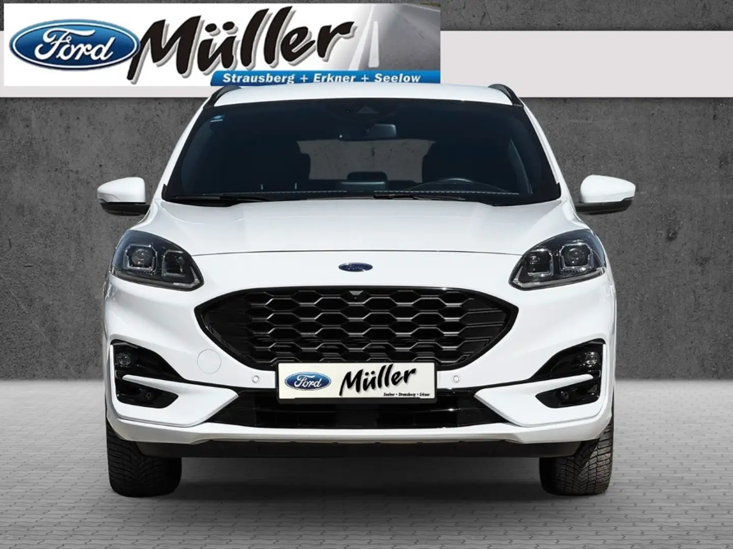 Ford Kuga Plug-In Hybrid 2.5 PHEV ST-Line X Blanc - 2