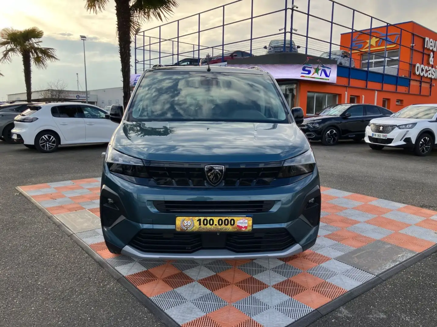 Peugeot Rifter BlueHDi 130 EAT8 GT Pack Connect Bleu - 1