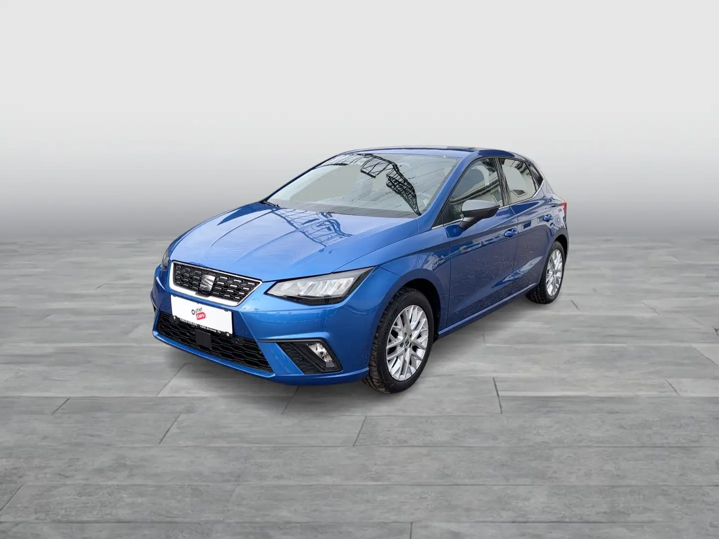 SEAT Ibiza 1.0 TSI Xcellence Aut. ASSIST+LED+RFK+TEMP Blau - 2