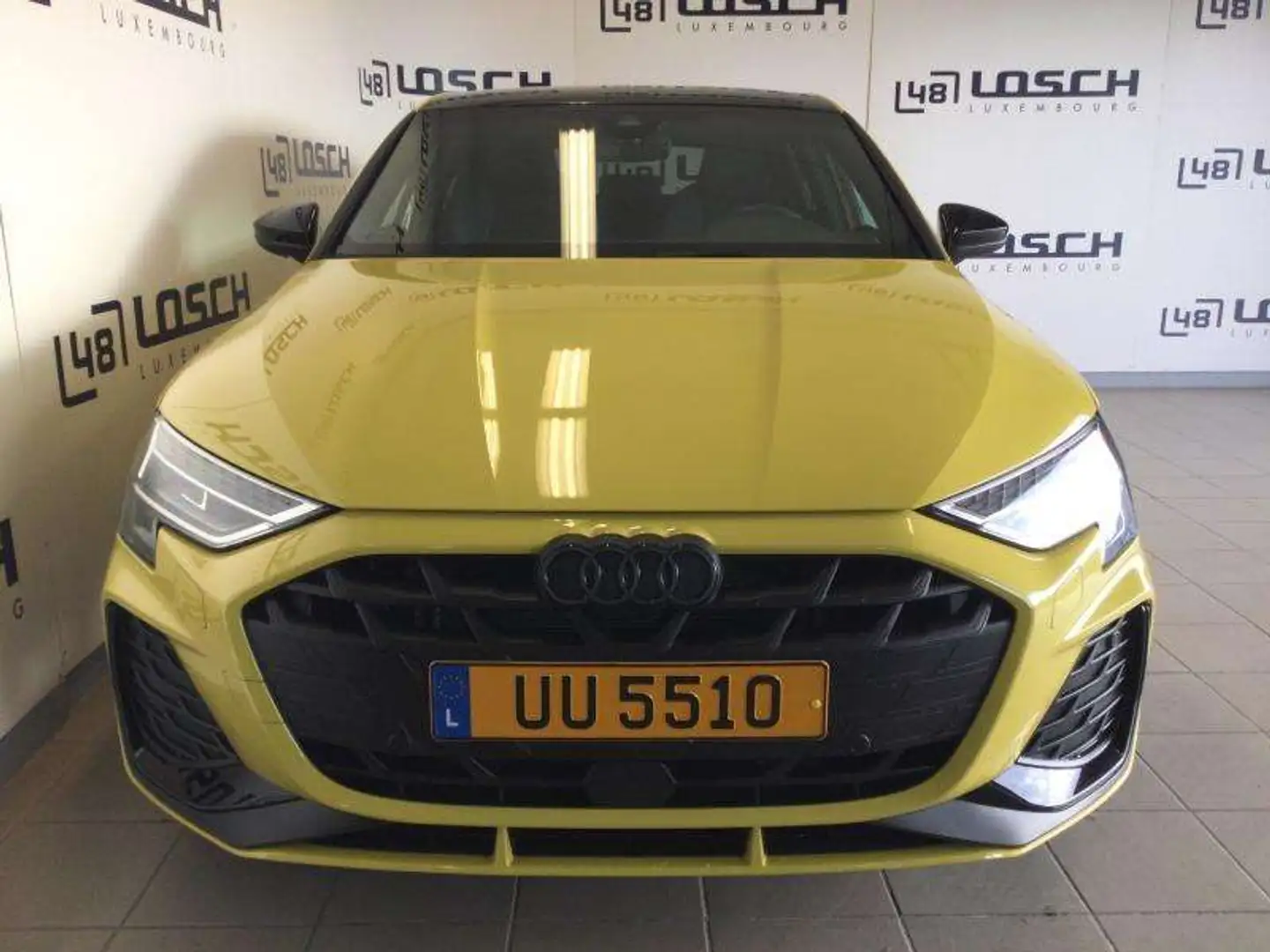 Audi A3 Sportback S line Jaune - 2
