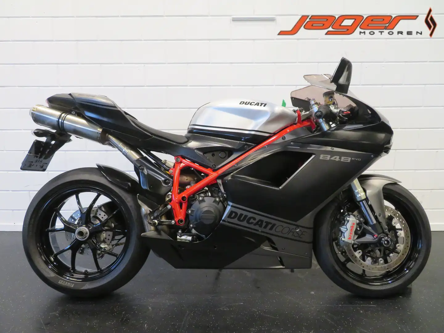 Ducati 848 EVO CORSE SE SUPER FRAAI!! Plateado - 1