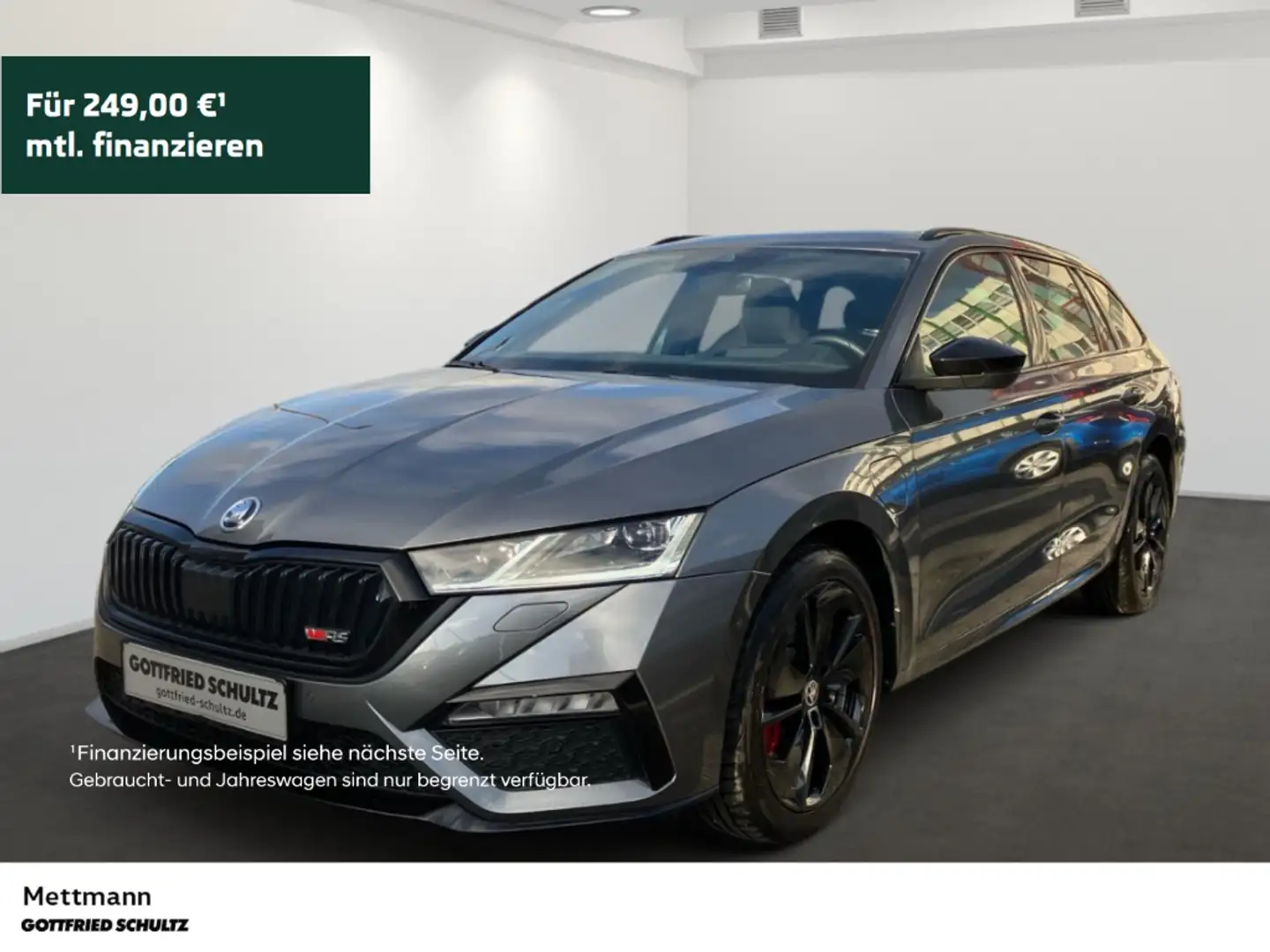 Skoda Octavia Com RS DSG LED NAVI SHZ PDC LM ZV Grau - 1