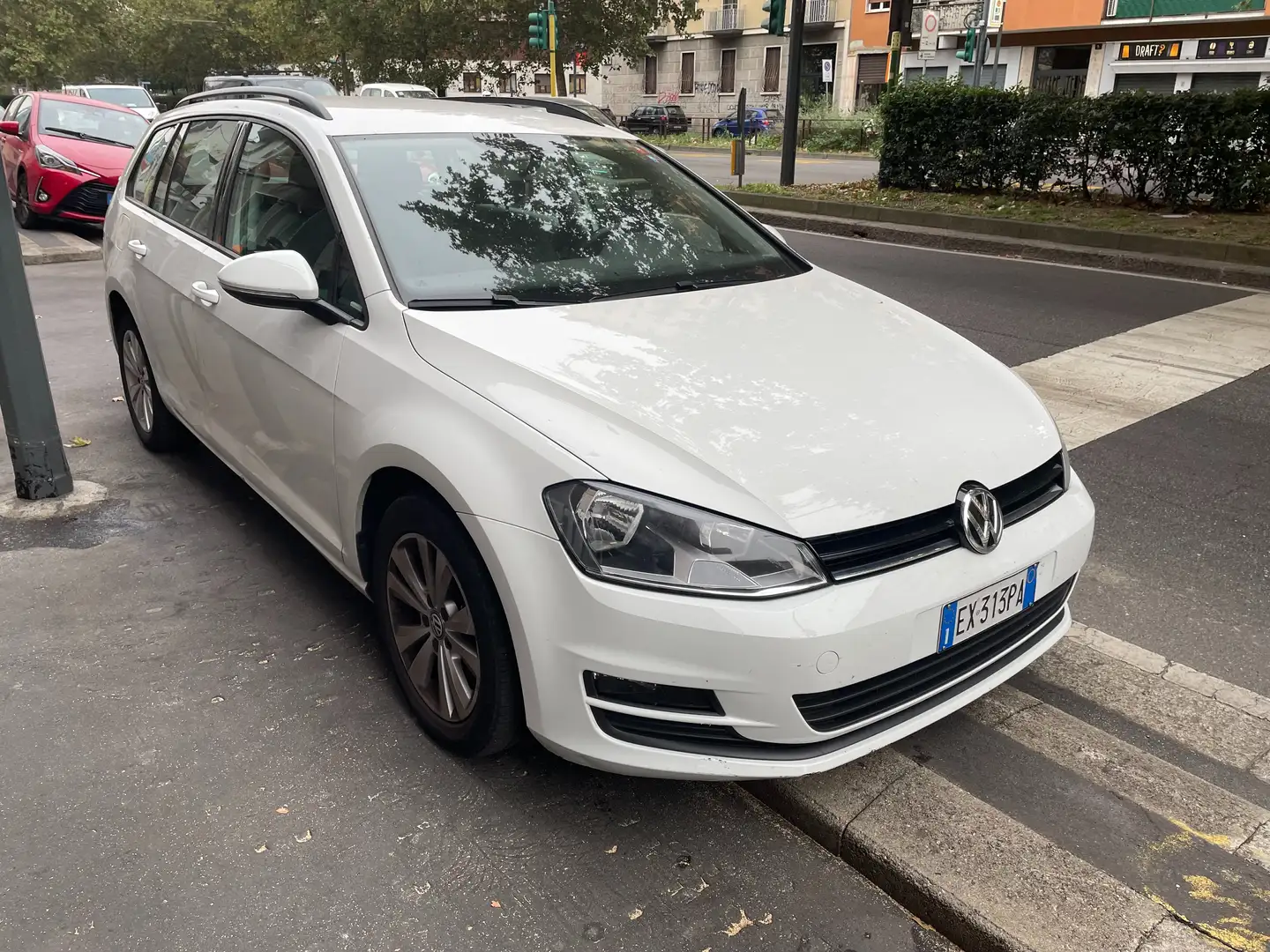 Volkswagen Golf Variant Golf Variant 1.6 tdi Highline  unico proprietario Blanc - 1