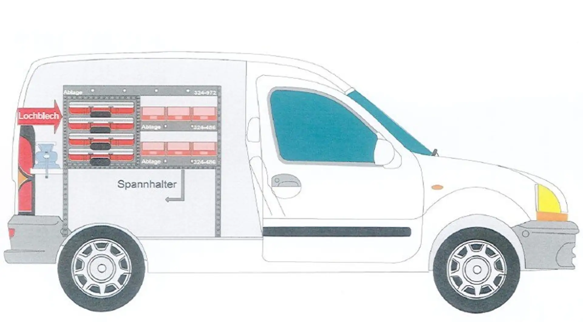 Renault Kangoo Kangoo Rapid 1.6 16V 105Extra Silber - 2