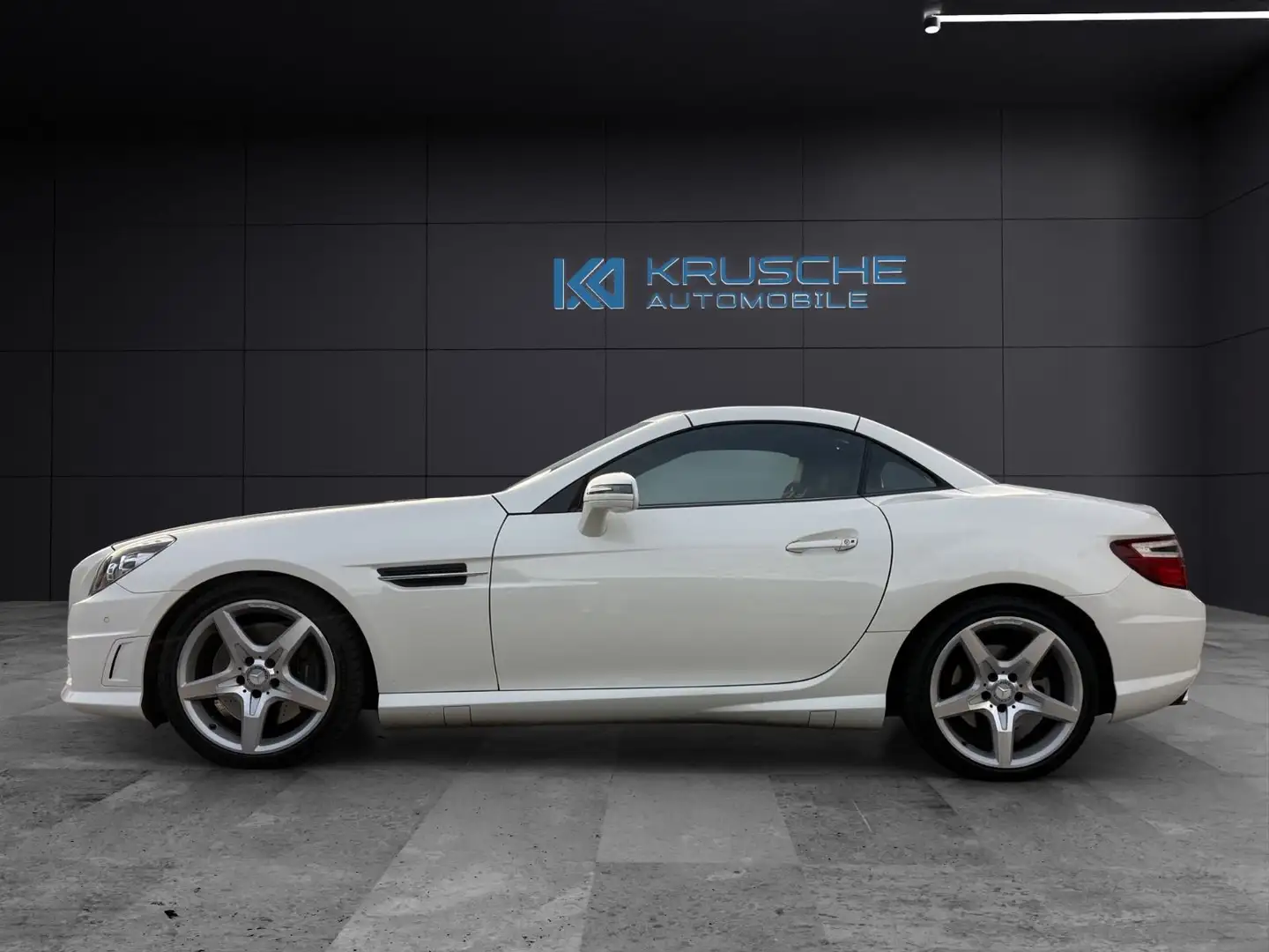 Mercedes-Benz SLK 350 Roadster*AMG Line*2.Hand*unfallfrei Blanc - 2