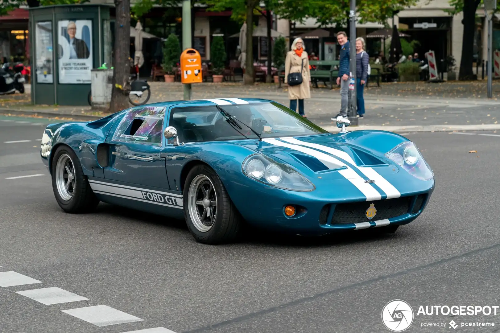 Ford GT GT40 KVA Niebieski - 1