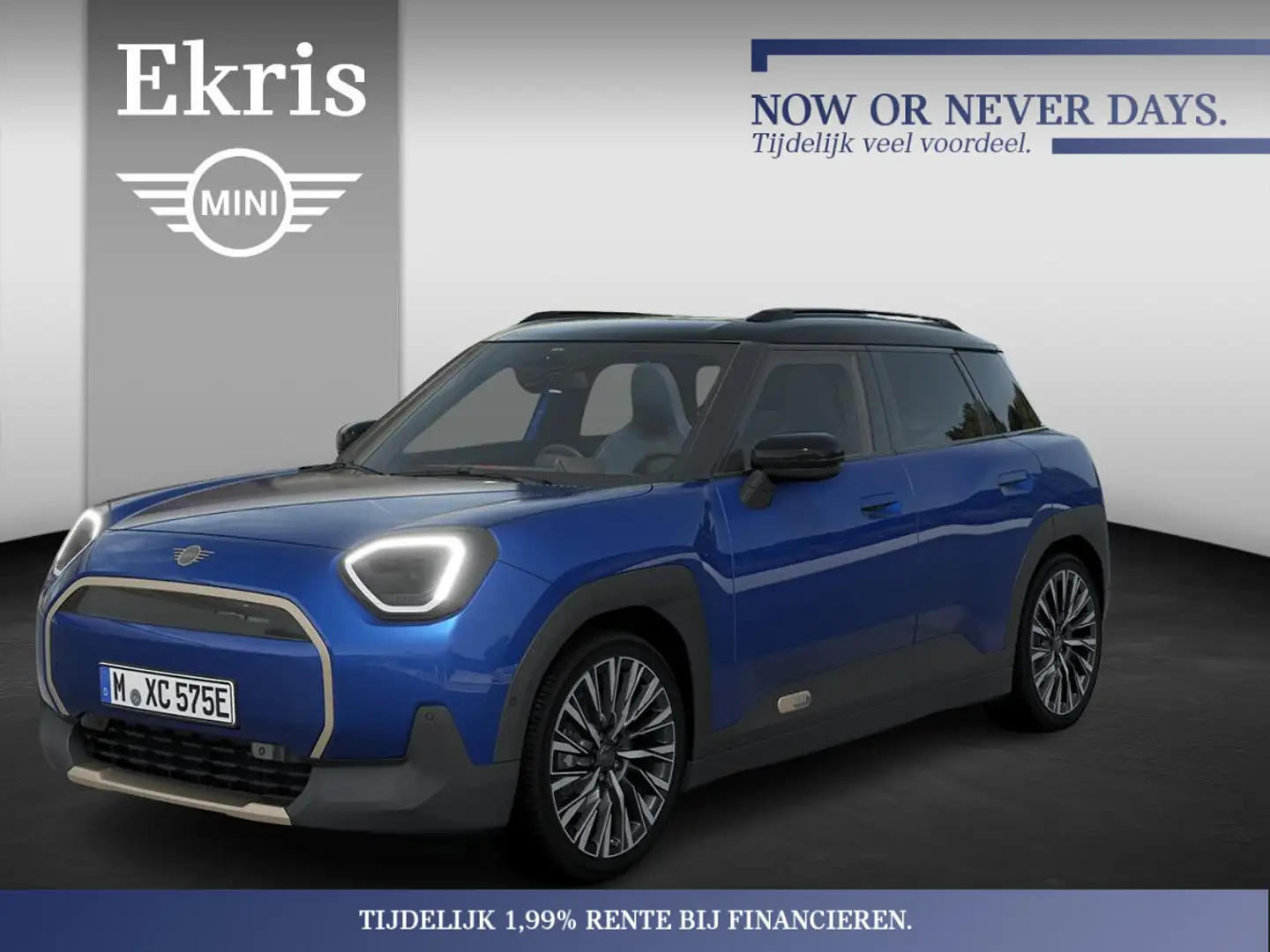 MINI Aceman E Favoured | Pakket M + Actie Blauw - 1